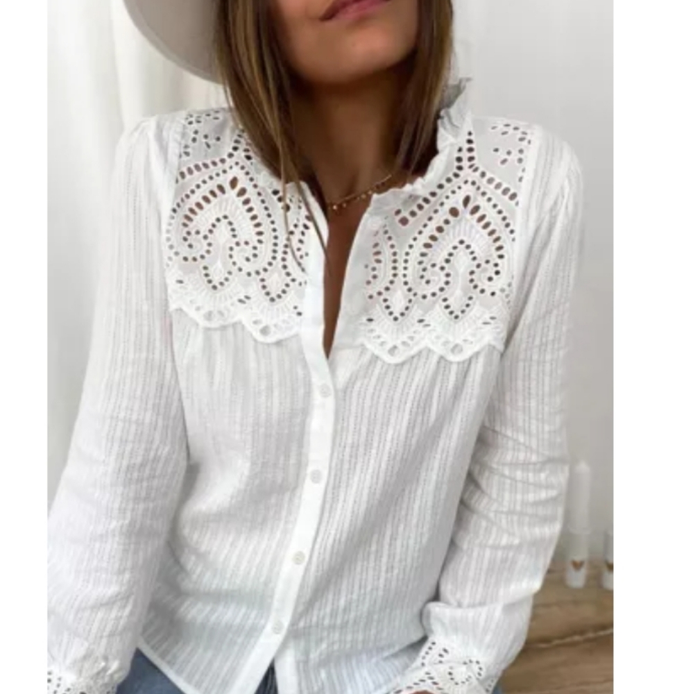 🔥🎊HP🎊New boutique long sleeved button top - Picture 4 of 13